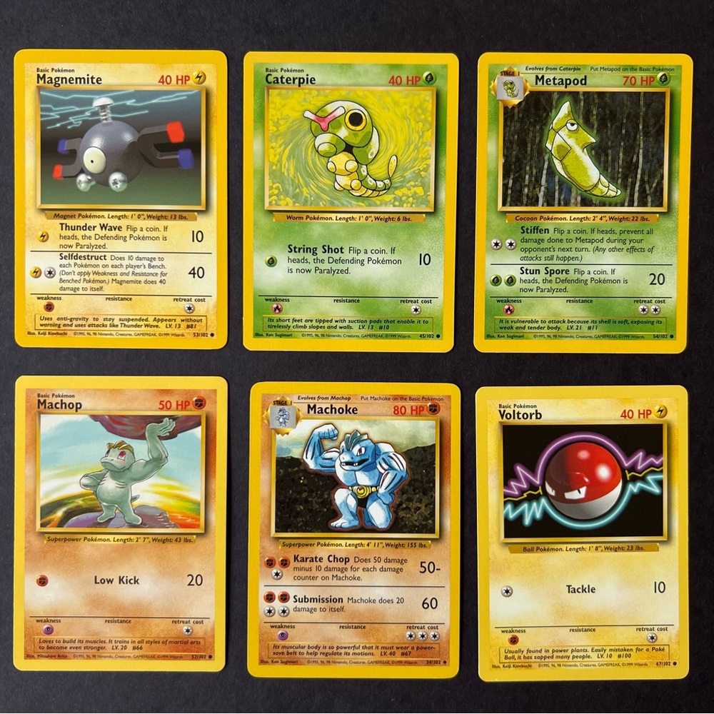 Vintage Pokémon Cards